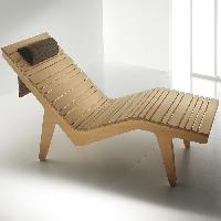 Effegibi Релаксационный лежак, 187x65x Н: 80см, материал: хемлок/небеленой шерсти