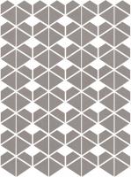 Cava Grey Mosaic. D. 22.8x27.1