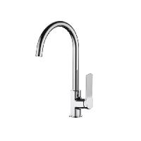 NEMO NM-1331-CR 13 Series Смеситель для раковины с донным клапаном, поворотный излив CHROME