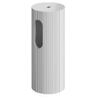 Пьедестал для раковины рифленый Corian 300*720 Matte white