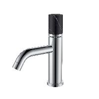 Смеситель STICK для умыв. низ. CHROME MRAMOR BLACK_Комплект