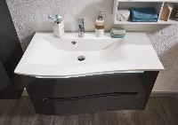 Puris Purefaction, раковина из минерального литья 900 мм правая, цвет белый