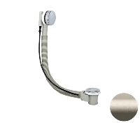 Слив-перелив полуавтоматический для ванны Remer 96PXV, сталь