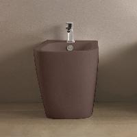 Artceram A16 Биде напольное 36х52 см, 1 отверстие, цвет tortora