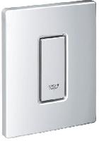 38784000 Skate Cosmopolitan Панель смыва для писсуара (1 режим смыва), хром