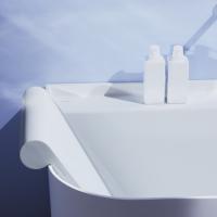 Laufen Sonar Спинка для ванны 400x90x640мм, цвет: светло/серый