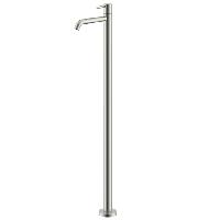 NEMO NM-2351BN Напольный смеситель для раковины с донным клапаном BRUSH NICKEL