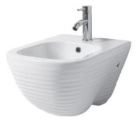 Disegno ceramica Loom, подвесное биде, c крепежом, 52,5x37 см, цвет черный матовый