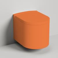 Salini GEMELLI Унитаз подвесной 530х410х420 мм, материал S-Stone матовый, внутри керамика, крышка микролифт, цвет RAL2003