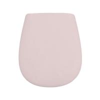 Artceram AZULEY Крышка с сиденьем для унитаза, механизм soft-close, цвет розовый матовый/хром