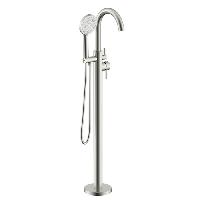 NEMO NM-2354BN Напольный смеситель для ванны BRUSH NICKEL