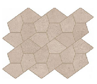   Eternum Мозаика Cream Mosaico Kaleido 27.6x35.6 натуральный