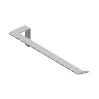 QuadroDesign Аксессуары QA1202AS Полотенцедержатель, цвет Brushed Stainless Steel