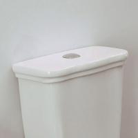 KERASAN Retro Крышка для бачка 108101/1082 с 1 отверстием под кнопку, цвет белый