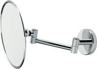 Stil Haus, настенное круглое косметическое зеркало (3x) с поворотным механизмом, цвет хром