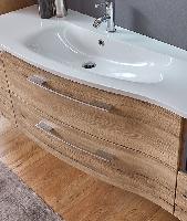 Marlin 3160motion, тумба под раковину 90 см правая (2 ящика), цвет дуб натуральный