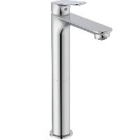 Ideal Standard Ceralife O Высокий смеситель для раковины H240, технология BlueStart с донным клапаном Click Clack, цвет: хром