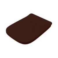 Artceram A16 Сиденье для унитаза с микролифтом ,  цвет marrone cocoa, шарниры хром
