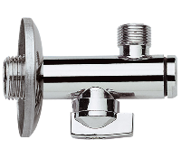 Запорный вентиль с фильтром 3/8*1/2 Remer 1231238