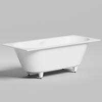 Salini ORNELLA AXIS KIT 170 Встраиваемая ванна 1700х750х600мм, прямоуг. ,мат-л: S-Sense, дон. кл. "Up&Down",слив -перел.белый глянцевый