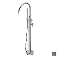 Ritmonio Diametro35 S Смеситель напольный для ванны, внешняя часть, цвет: Brushed Dark Bronze