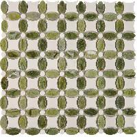 pixmosaic PIX 282 Dondong, Dolomiti Bianco, чип 32x32 мм, сетка 336х336x8 мм, Полированная