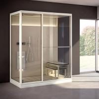 Effegibi Logica H Filo Сауна 214x250h217см, в нишу R.H., цвет: Soft Sand