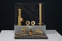 Набор аксессуаров для раковины Remer KIT10COMPBG, золото брашированное