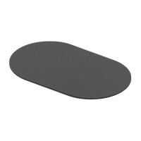 Artceram  Fuori Scala  Керамическая полка для овальной консоли 60 см, цвет notte (Не производится)