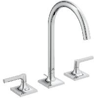 Ideal Standard Joy Neo Смеситель для раковины, на 3 отв, с донным клапаном, цвет: хром