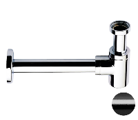 Сифон 1”1/4 Remer 958BCFP, черный брашированный хром