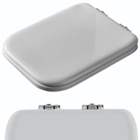 Kerasan Waldorf Сиденье для унитаза, цвет белый/хром, микролифт (Со склада продаем с унитазом!)