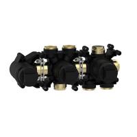 ALMAR Встраиваемая часть термостатического смесителя с переключателем на 3 положения, горизонтальный модуль для душа