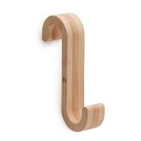 Gedy G-Merlino, крючок на полотенцесушитель из бамбука для полотенец, цвет натуральный