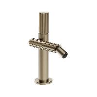 GESSI INCASTRI Смеситель для биде  , излив 106 мм, без донного клапана, цвет: Finox Brushed Nickel