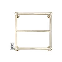 Devon&Devon Iside 5 Полотенцесушитель электрический 660x615x143 мм., термостат (хром) слева, цвет светлое золото