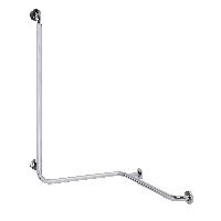 ДОСТУПНАЯ СРЕДА / HELP Поручень для душа с вертикальным плечом -левый, мат