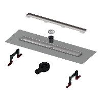 TECEspring linus. Комплект для монтажа дренажного канала, 800 мм, plate, с мембраной