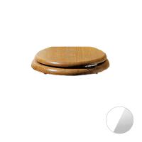 Devon Oxford Сиденье  для унитаза MDF, цвет белый глянцевый, петли хром, микролифт