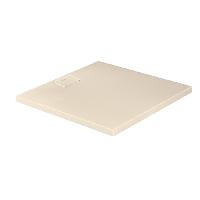 Duravit  Stonetto Поддон композитный квадратный  1000x1000х50mm, d90, цвет Песочный