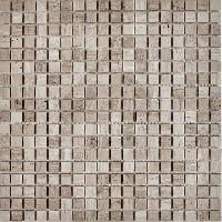 pixmosaic PIX 253 White Wooden, чип 15x15 мм, сетка 305х305x4 мм, Полированная
