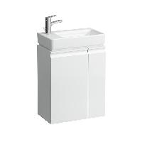 Laufen Pro S Раковина 48х28х85 мм,подв/на базу, левая, с 1 отв. под смес, c перелив, цвет: бел (посл 3 шт СО СКЛАДА продаем с базами 4.8300.1//4.0210)