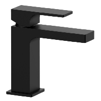 Смеситель для раковины Remer Absolute AU12NO, чёрный матовый