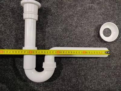 KERASAN Выпуск с сифоном, цвет хром  для постирочных раковин 0293/0294 (продаем только с раковинами 0293/0294) 