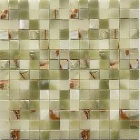 Мозаика 20х20 Green Onyx (JMST21205) 305X305X7, натур. мрамор