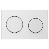 Панель смыва Uno, круглые кнопки, глянцевый хром для инсталляций 720-xxx-xx 