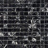 pixmosaic PIX 251 Black majesty, чип 23x23 мм, сетка 305х305x6 мм, Полированная