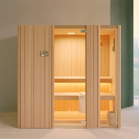 Effegibi Auki 45 Сауна 202x152xh201см, отделка: канадский хемлок