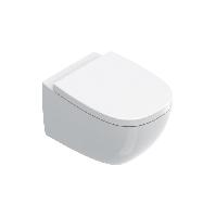 Catalano Alvea Унитаз подвесной 53x36, безободковый, смыв Tornado, покрытие Cataglaze+, без крепежа, цвет белый глянц (Акция со склада!)
