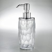 3SC Nest Дозатор настольный d7хh19 см с основанием, цвет прозрачный хрусталь/хром